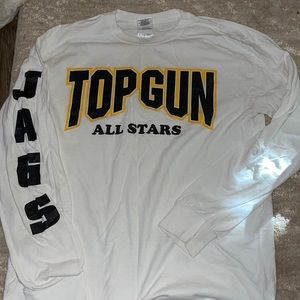 Top Gun All stars  cheerleading long sleeve t shirt